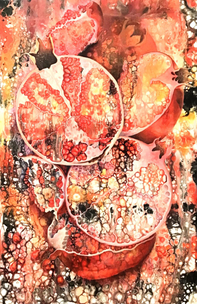 &Ouml;lgem&auml;lde &bdquo;Das Urteil des Paris&ldquo; von Inga Fink