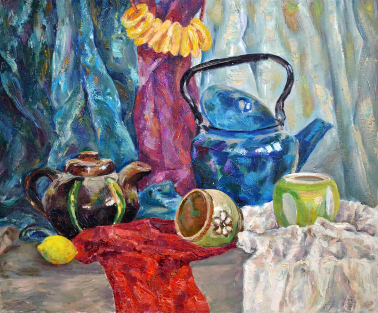 &Ouml;lgem&auml;lde &bdquo;Stillleben&ldquo; von Julia Demekova